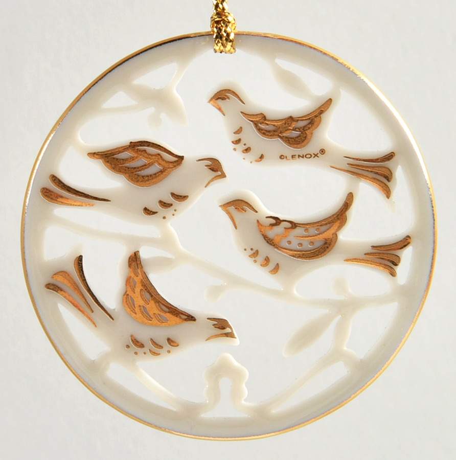 Twelve Days of Christmas Four Calling Birds - Boxed by Lenox-1