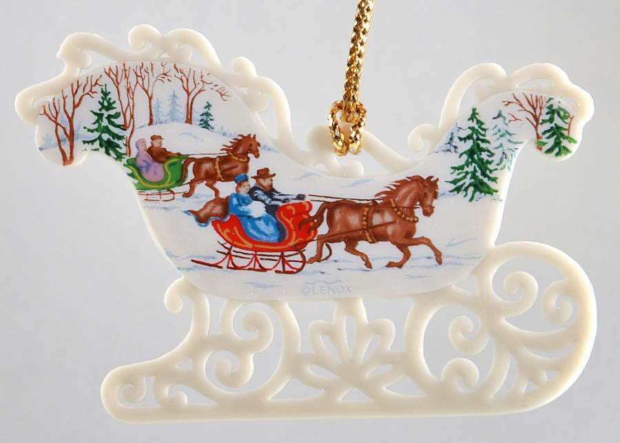 Victorian Lace Sleigh - Boxed by Lenox-1