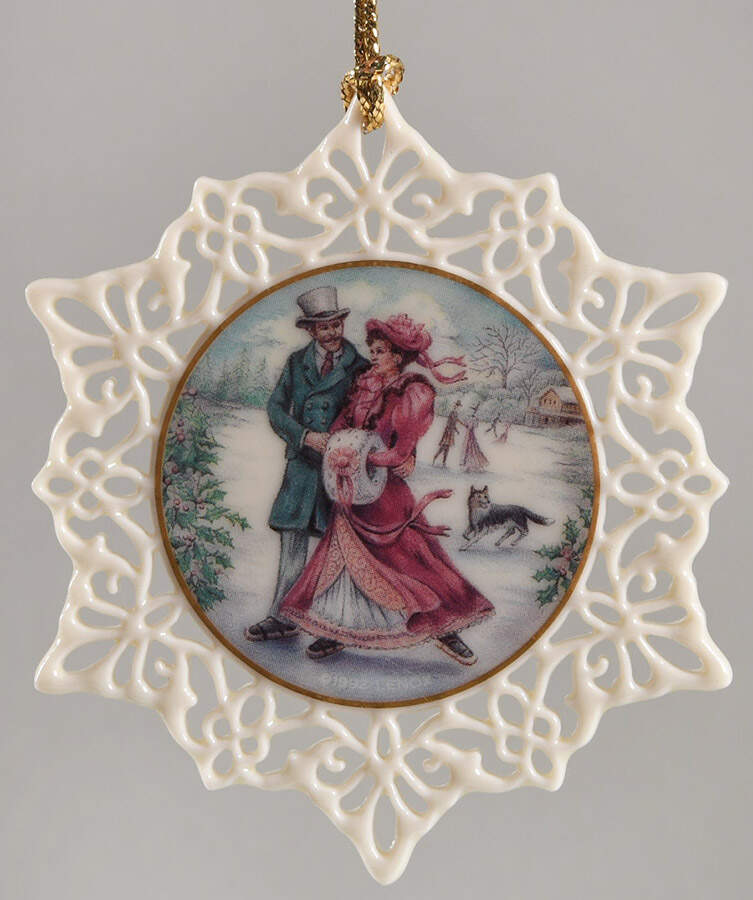 Victorian Lace Skaters - Boxed by Lenox-1