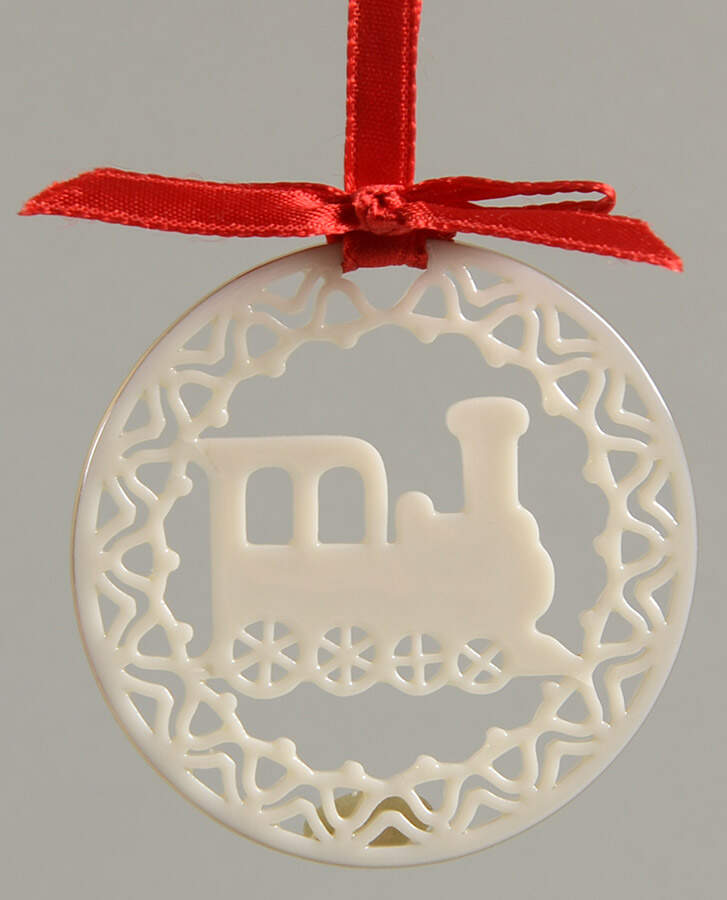 Yuletide Ornaments (Older) Locomotive-Train - No Box by Lenox-1
