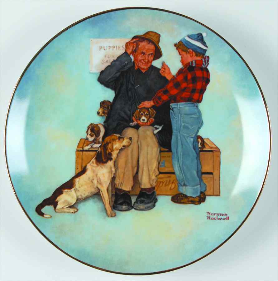 Norman Rockwells Scotty Scotty Strikes A Bargain - Boxed by Lynell-1