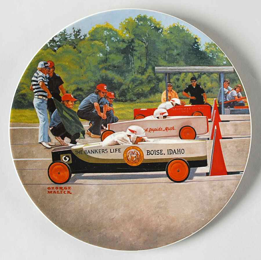 Soap Box Derby At The Gate - Boxed by Lynell-1