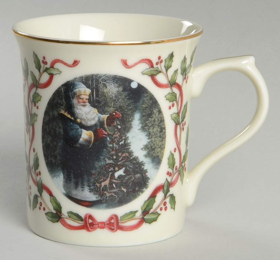 Magic of Christmas-Mug Santa's Tree Of Life - Boxed by Lenox-1