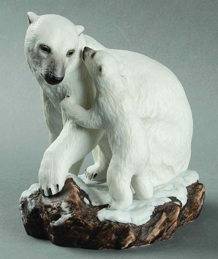 Gentle Majesty Bear Hug - Polar Bear - No Box by Lenox-1