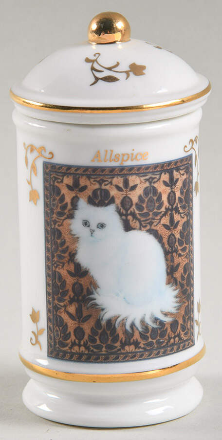 Cats of Distinction Allspice - Spice Jar Set-Ind Jar-Motif 1 by Lenox-1