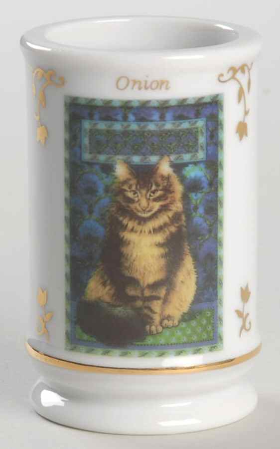 Cats of Distinction Onion-No Lid - Spice Jar-Ind Jar/Nolid-Motf15 by Lenox-1