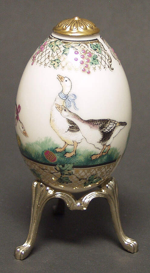 Easter Egg-Lenox China Treasures Geese - Boxed by Lenox-1