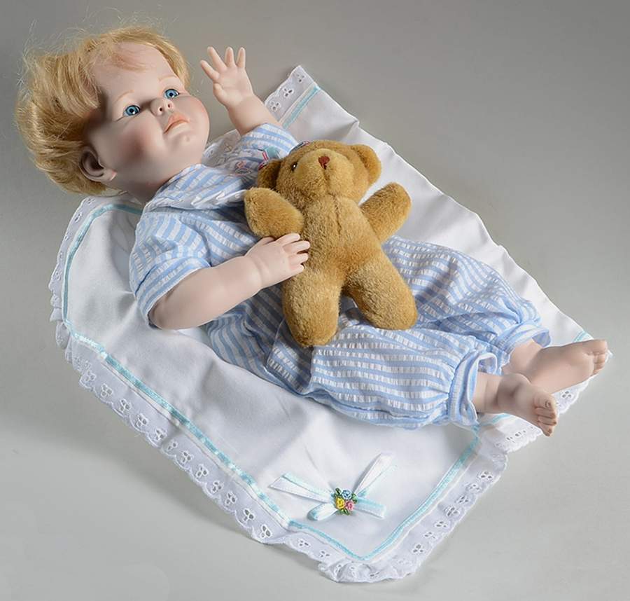 Musical Baby Dolls Patrick's Lullaby - No Box by Lenox-1