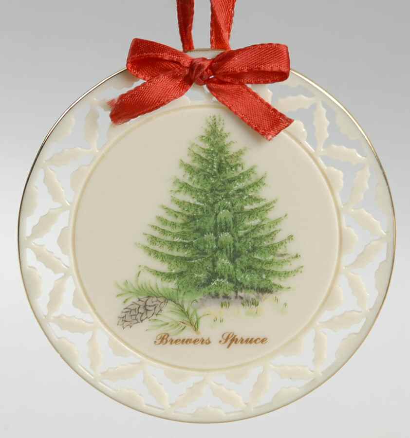 Christmas Tree Ornaments Brewer Spruce - Boxed by Lenox-1