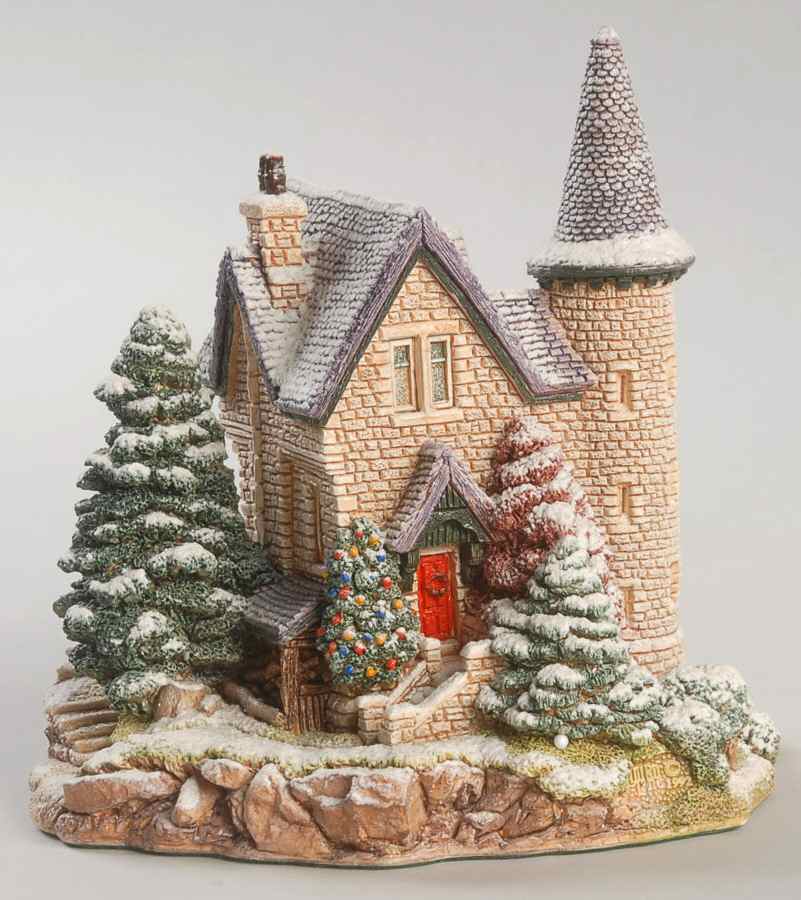 Christmas Lodge Highland Lodge - Boxed by Lilliput Lane-1