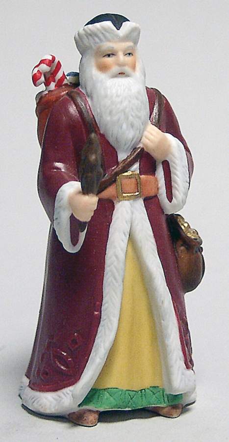 Miniature Santa Collection Christ Kindle - No Box by Lenox-1