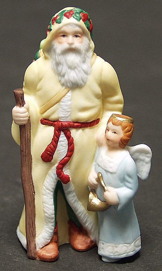 Miniature Santa Collection Bavarian Santa - No Box by Lenox-1