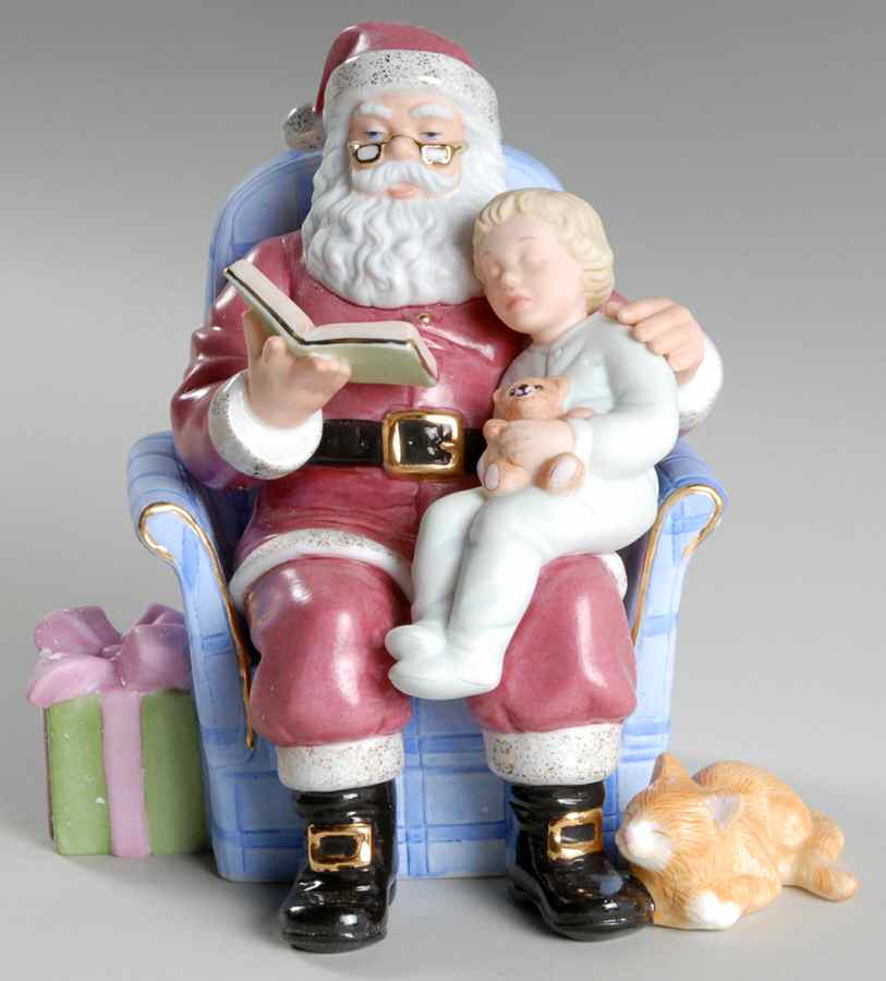 Annual Santa-Figurine Santa's Christmas Fairytale - Boxed by Lenox-1