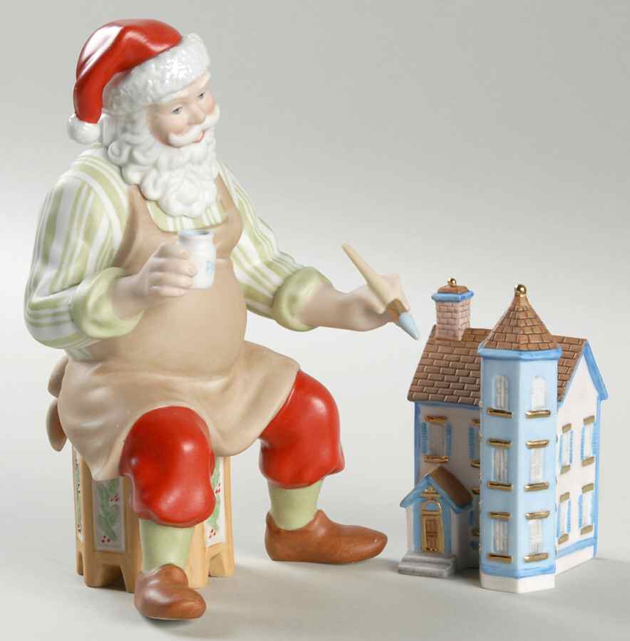 Annual Santa-Figurine Santa's Dream Dollhouse - Boxed by Lenox-1