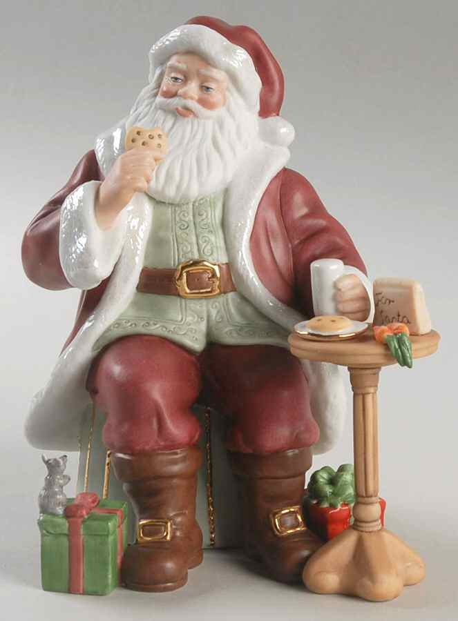 Annual Santa-Figurine Cookies For Santa - Boxed by Lenox-1