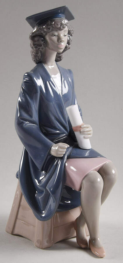 Black Legacy Collection Reaching The Goal - No Box by Lladro-1