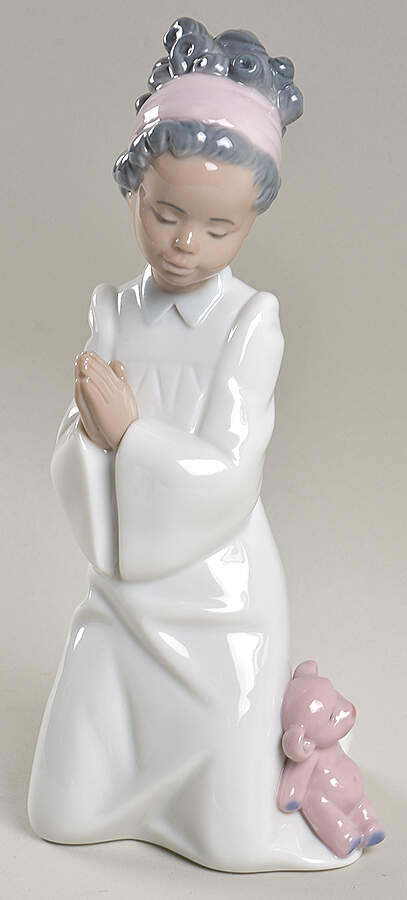Black Legacy Collection Bedtime Prayers - No Box by Lladro-1