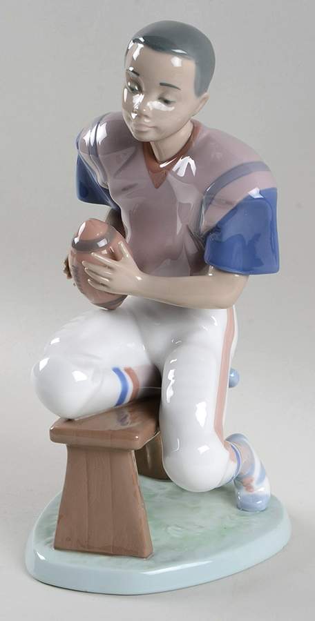 Black Legacy Collection Football Star - No Box by Lladro-1