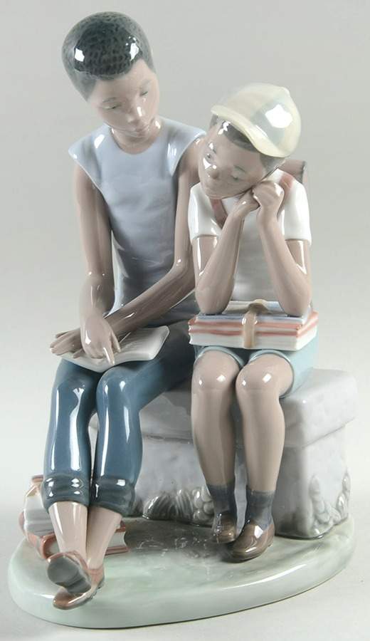 Black Legacy Collection School Chums - Boxed by Lladro-1