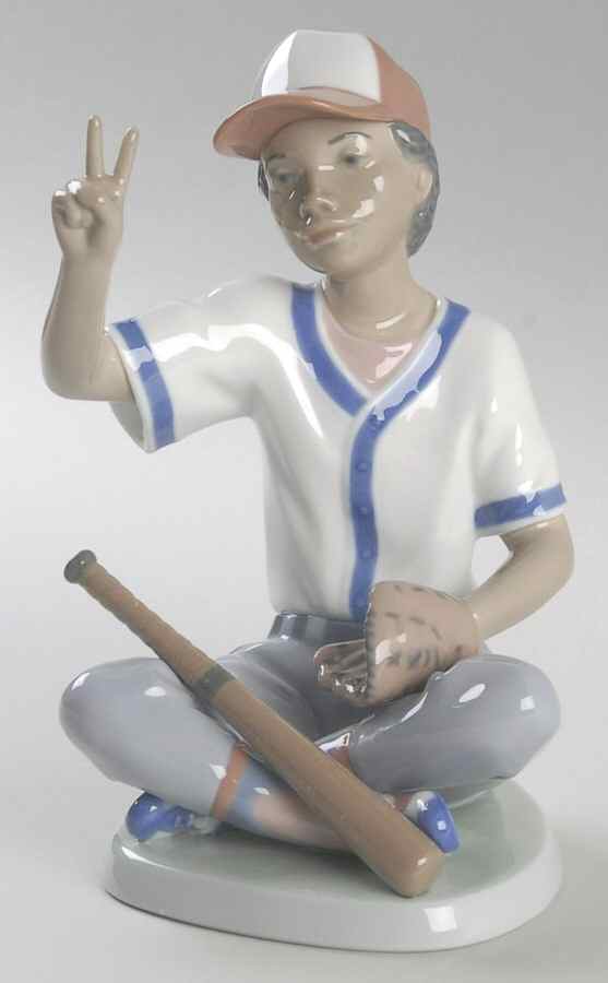 Black Legacy Collection Baseball Star - No Box by Lladro-1