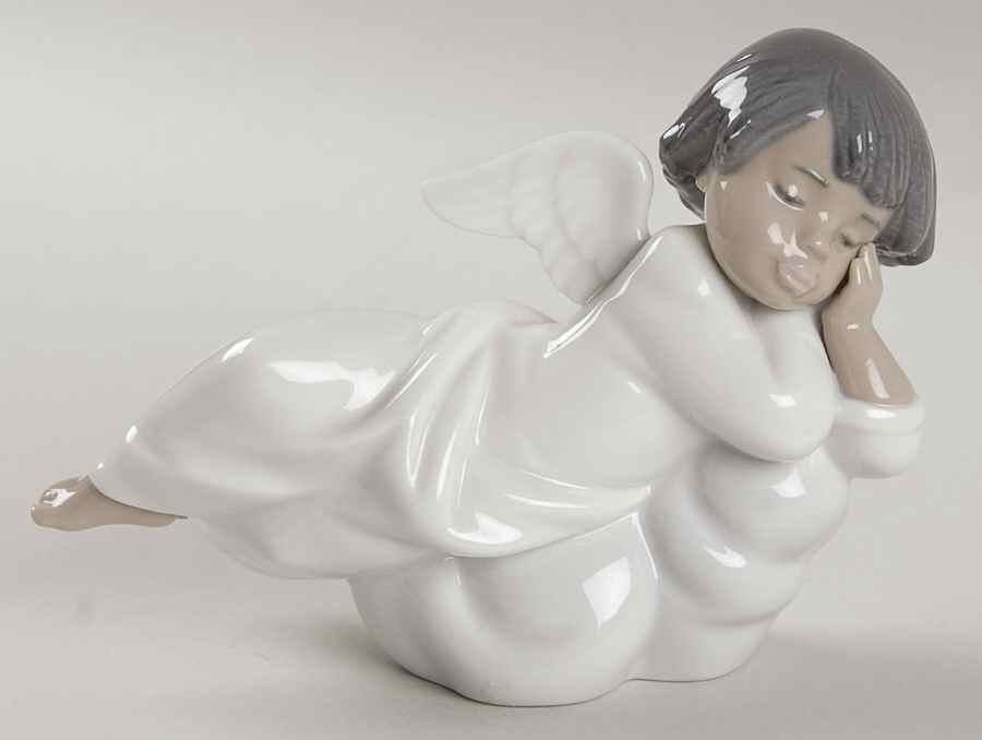 Black Legacy Collection Heavenly Dreamer-Angel - Boxed by Lladro-1