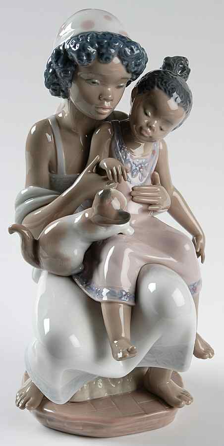 Black Legacy Collection Soft Meow - Boxed by Lladro-1