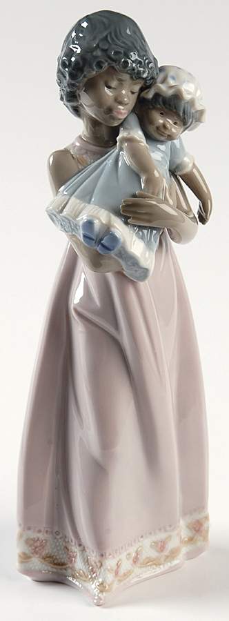 Black Legacy Collection Baby Doll - Boxed by Lladro-1