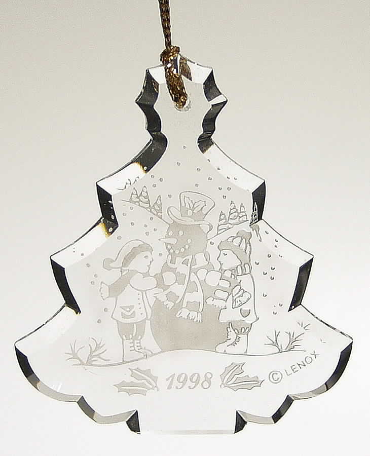 Crystal Tree Snowman - Boxed by Lenox-1