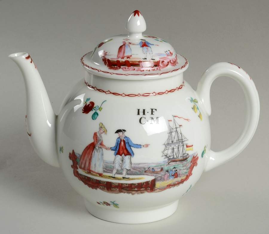 Smithsonian Collection Liverpool Tea Pot - Boxed by Lenox-1