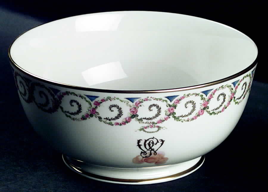 Smithsonian Collection George Washington Monogram Bowl - Boxed by Lenox-1