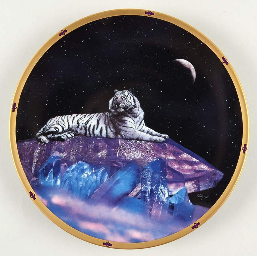 Crystal Hunter Crystal Tiger - Boxed by Lenox-1