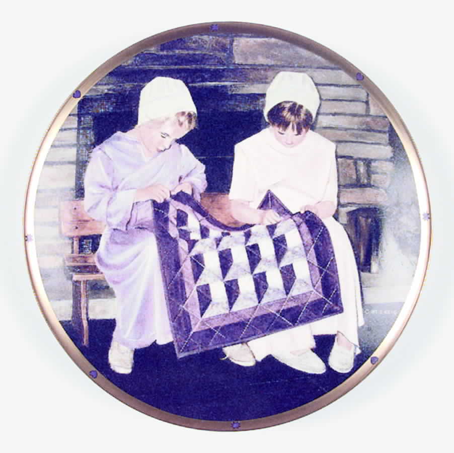 Plain Folk Little Quilters - No Box by Lenox-1