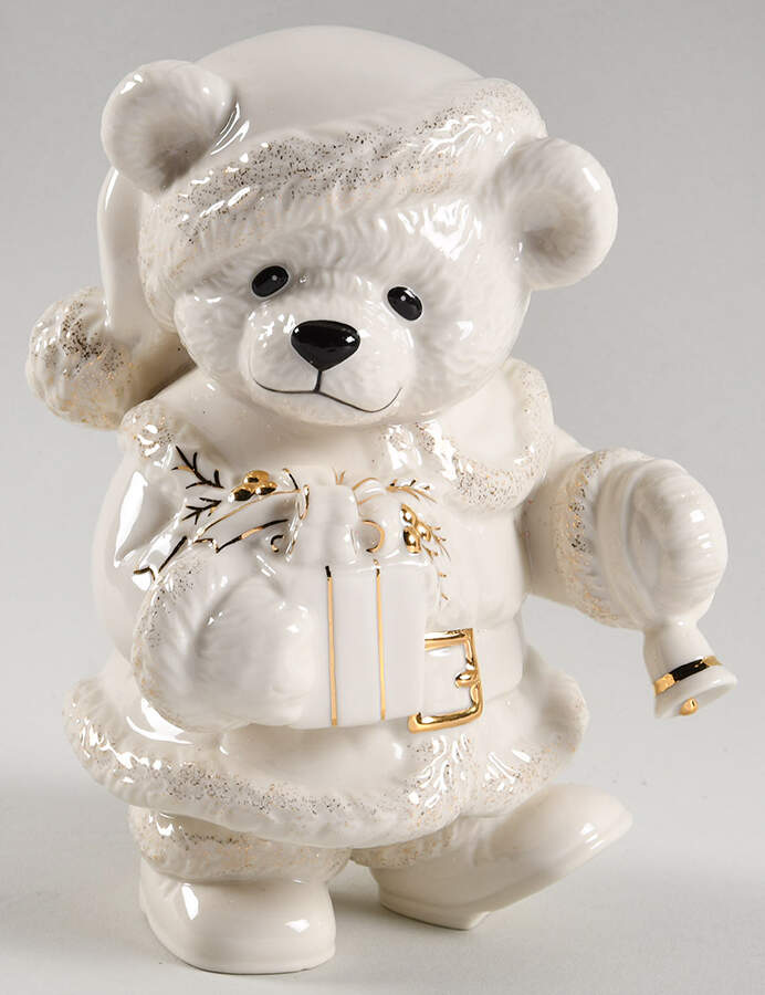 Lenox Christmas Figurine Teddy's Christmas Revelry - No Box by Lenox-1
