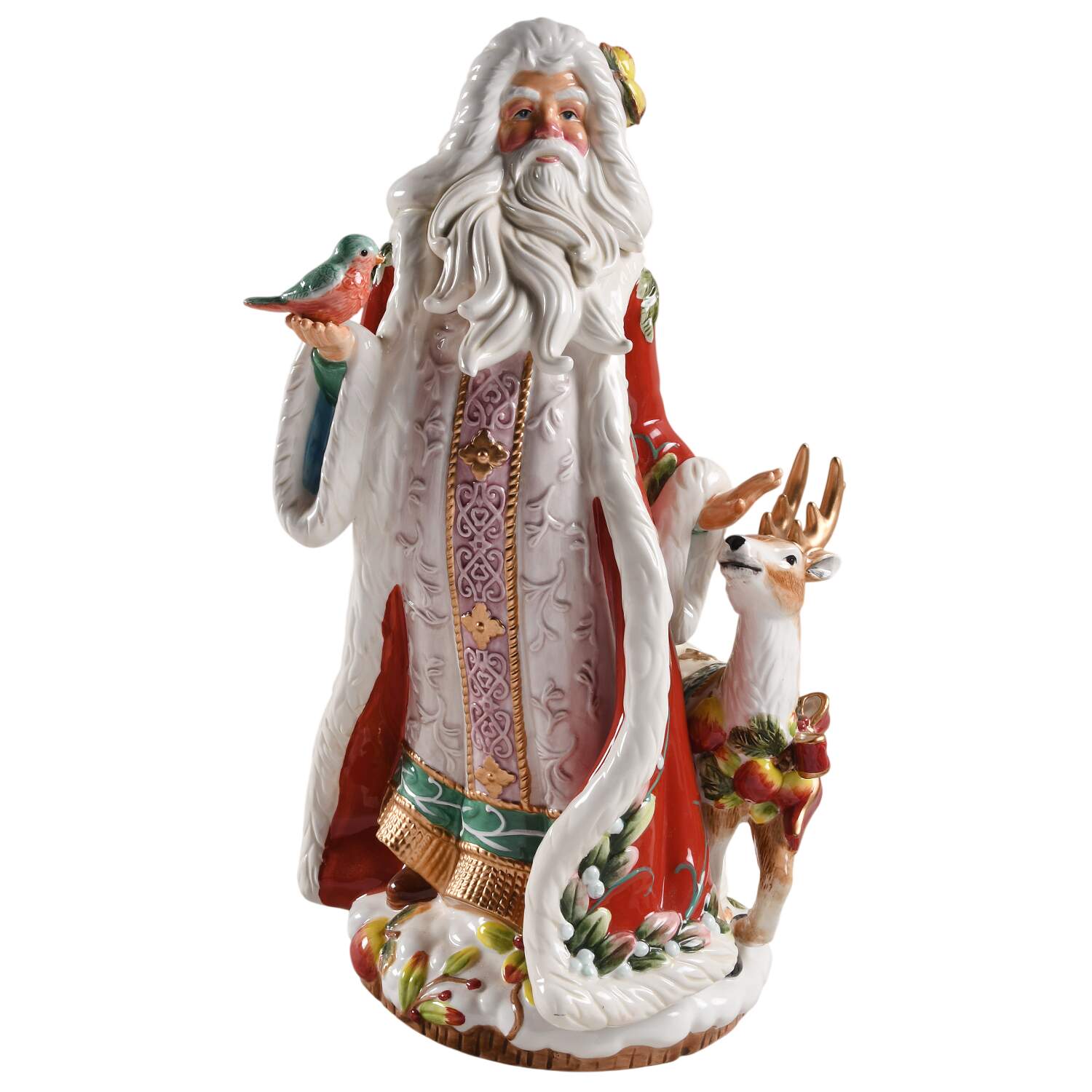 Lenox Christmas Figurine Santa's Woodland Wonder - No Box by Lenox-1