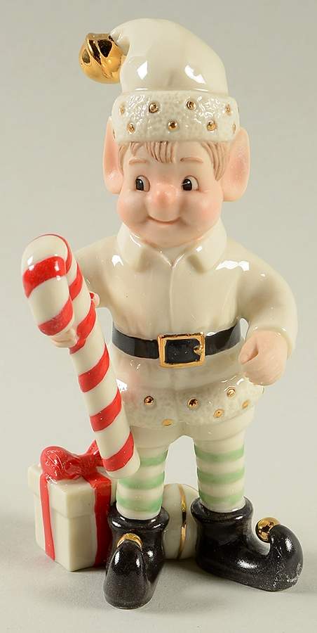 Lenox Christmas Figurine Merry Elf - Boxed by Lenox-1