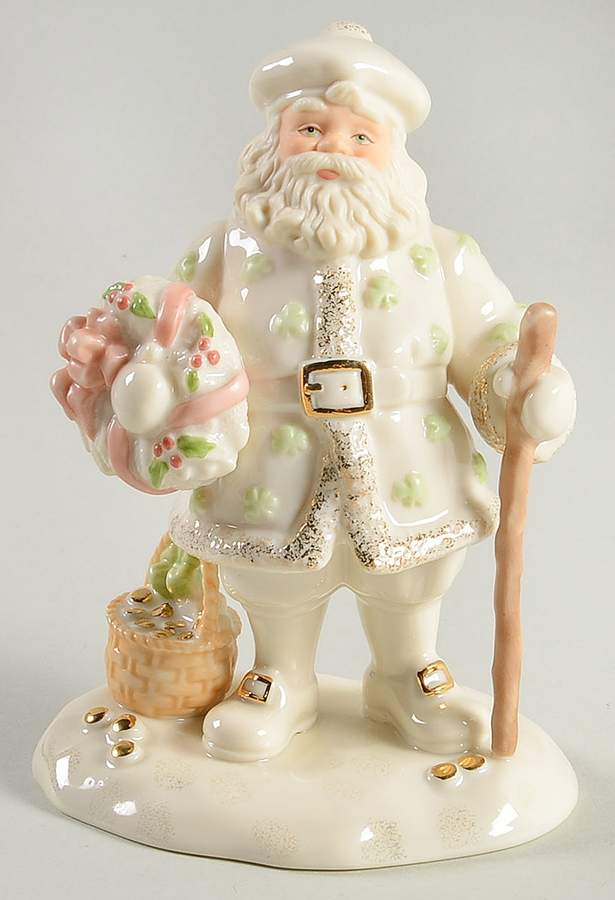 Lenox Christmas Figurine A Merry Irish Santa - No Box by Lenox-1
