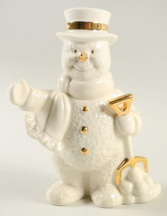 Lenox Christmas Figurine Enjoy The Season Snowman - Non Dated - Boxed by Lenox-1