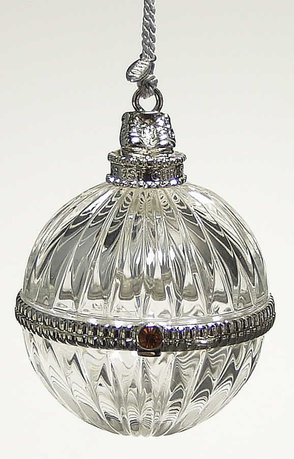 Pave Jewels-Crystal Baby's 1st Christmas-Ball Box - With Box by Lenox-1