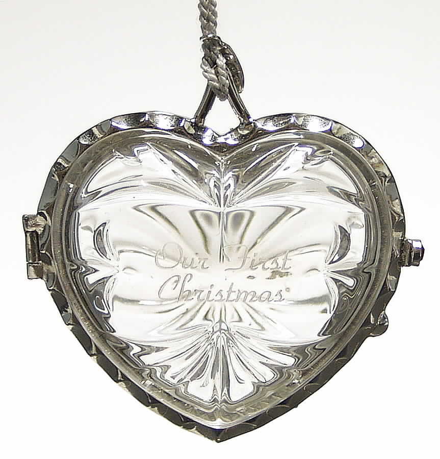 Pave Jewels-Crystal Our First Christmas Together-Box - No Box by Lenox-1
