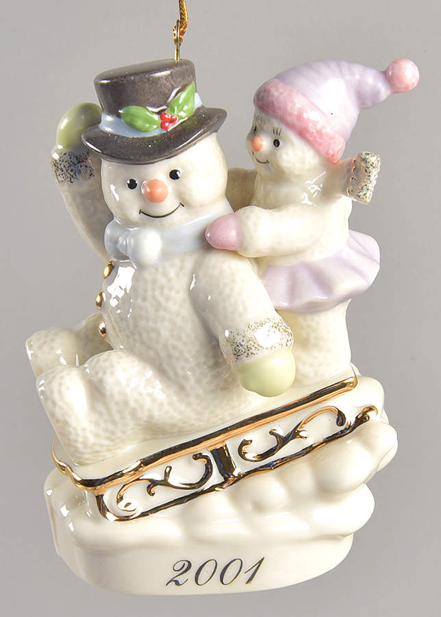 Snowman Family Hold On Tight - Boxed by Lenox-1