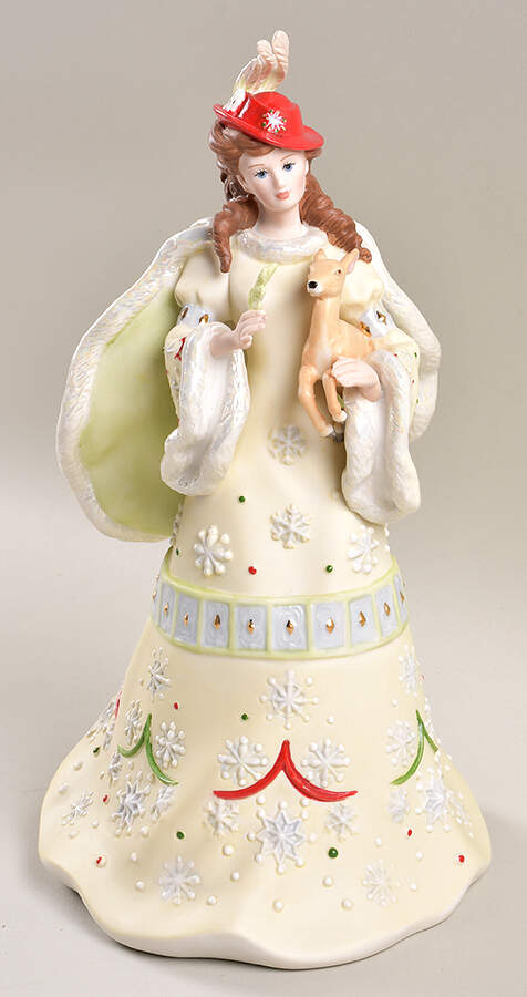 Christmas Princess-Figurine Elise - No Box by Lenox-1
