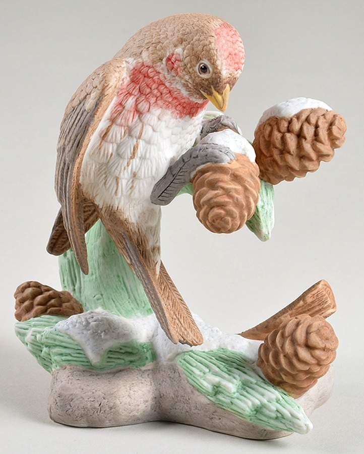Christmas Birds Common Redpoll-2018 - Boxed by Lenox-1