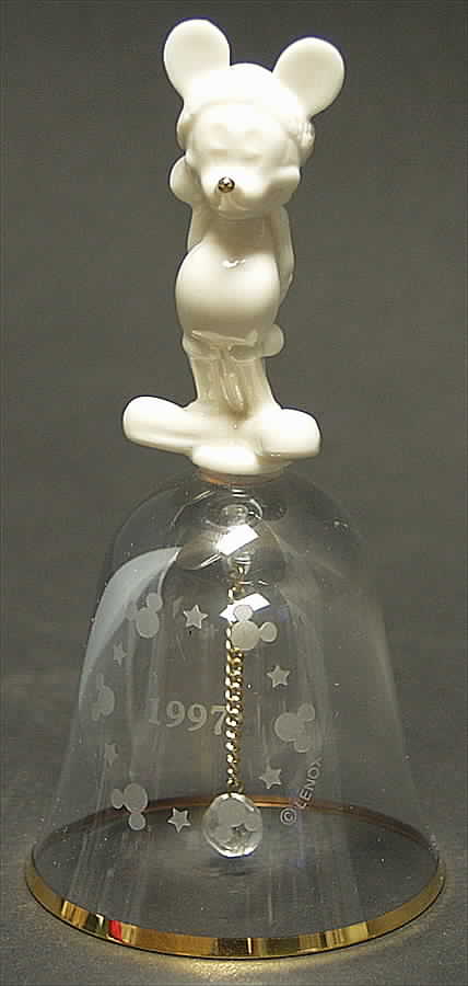 Disney Christmas Bell Mickey - With Box by Lenox-1