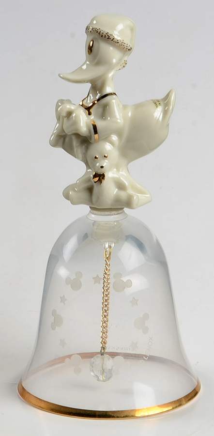 Disney Christmas Bell A Present For Donald - Boxed by Lenox-1