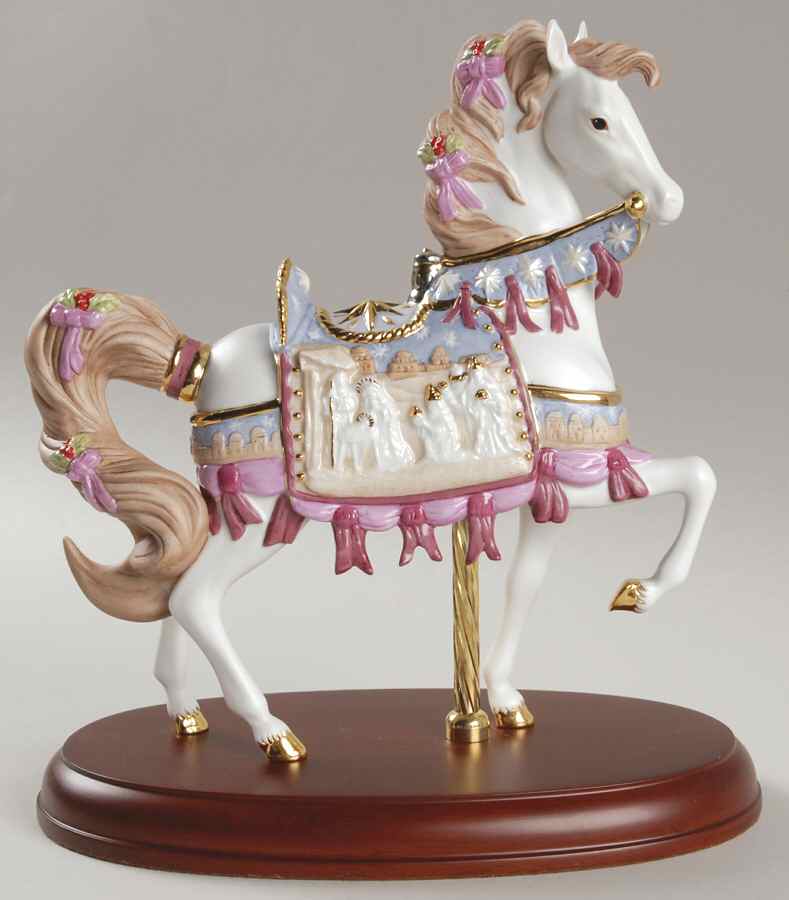 Christmas Carousel Animals 2009-Carousel Nativity - Boxed by Lenox-1