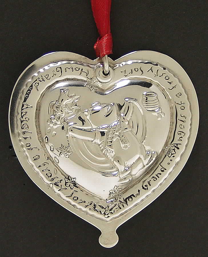 Winnie The Pooh Medallion How Grand-Angels Of A Frosty Sort - Boxed by Lunt Silver-1