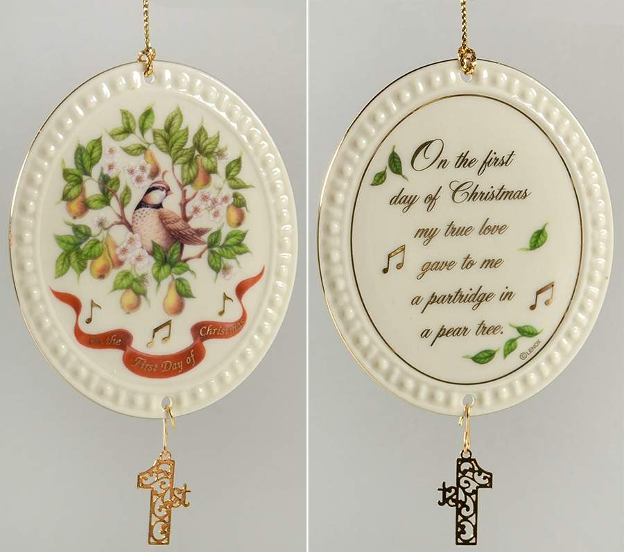 Twelve Days of Christmas-Series 2 Partridge In A Pear Tree - With Box by Lenox-1