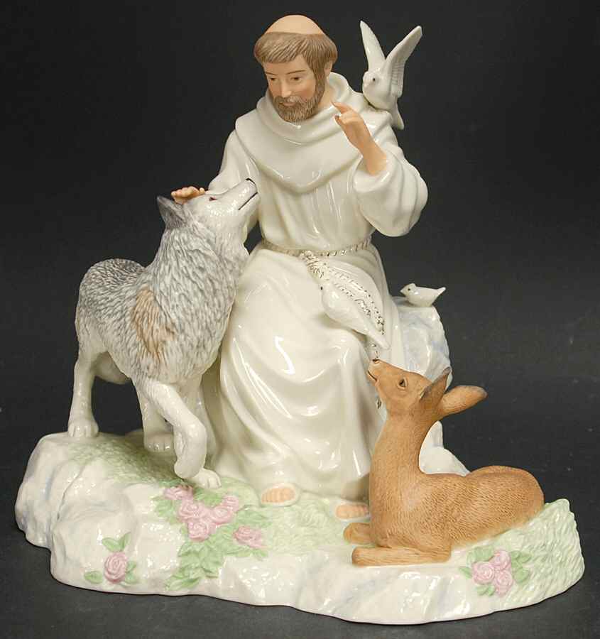 Inspirational Collection-Porcelain St Francis Of Assisi - Boxed by Lenox-1