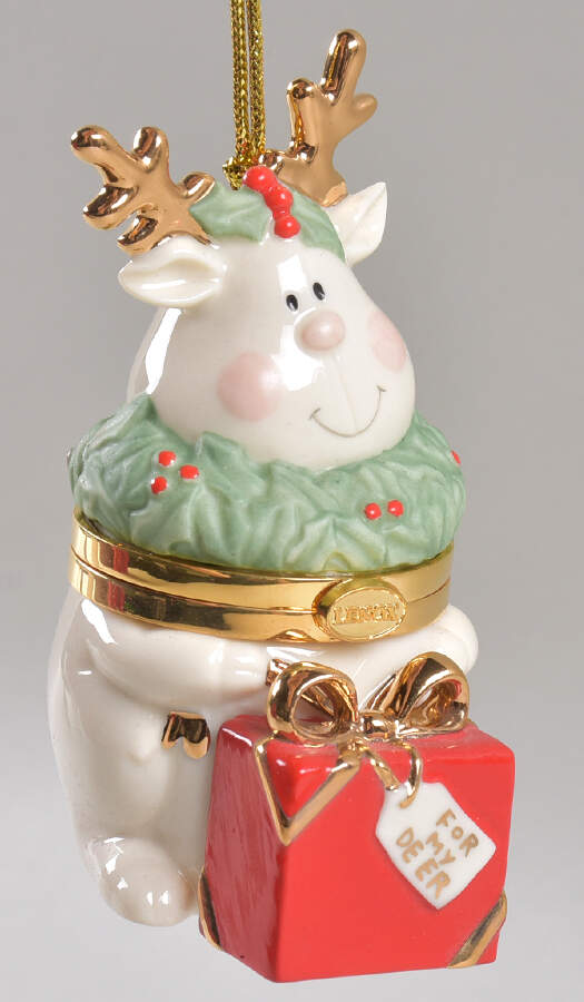 Hinged Box Christmas Ornaments For My Deer - Boxed by Lenox-1