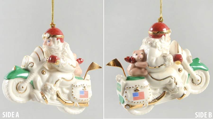 Classic Whimsical Santas Santa Cyclist - Boxed by Lenox-1